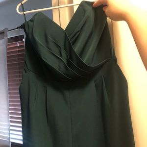 Hunter green jumpsuit
